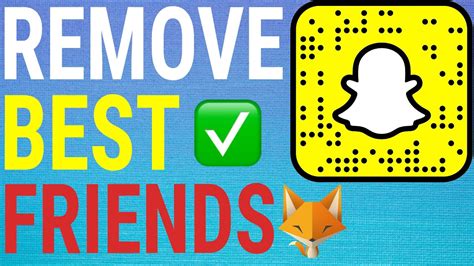 how to remove someone from best friends list on snap|How to Remove Best Friends on Snapchat